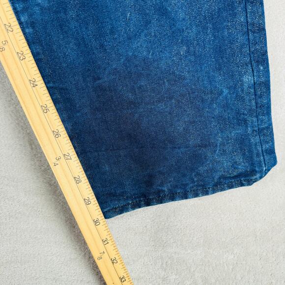 Levi's 501 Jeans Men 40x32 Gold Metallic Thread Button Fly 501xx Straight Denim - Picture 10 of 12